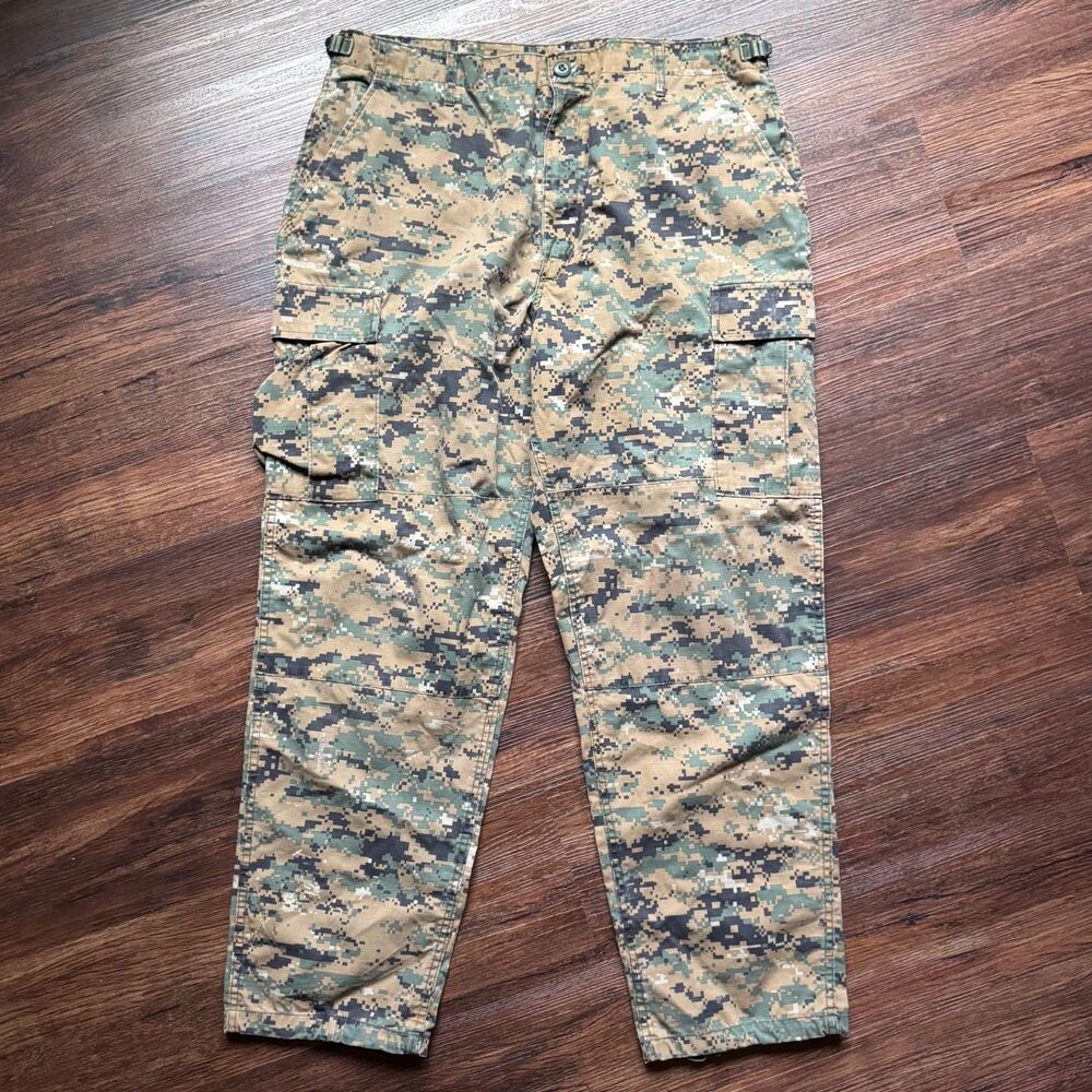 Propper® Uniform BDU Trouser Mens L Tactical Army Cargo Pants Digital 6 Pocket